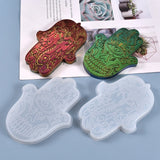 Crystal Epoxy Resin Mold Hand of Fatima Ornaments Casting Silicone Mould