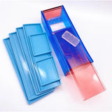 DIY Crafts Domino Storage Box Epoxy Resin Mold Container Casting Silicone Mould