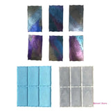 DIY Crafts Game Cards Epoxy Resin Mold Hanging Pendant Casting Silicone Mould
