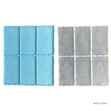 DIY Crafts Game Cards Epoxy Resin Mold Hanging Pendant Casting Silicone Mould