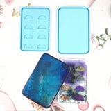 DIY Jewelry Container Resin Mold Eyelash Storage Box Silicone Mould