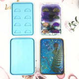 DIY Jewelry Container Resin Mold Eyelash Storage Box Silicone Mould