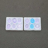 Crystal Epoxy Mold Earrings Candy Mould High Mirror UV Resin Silicone Molds