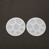 Crystal Epoxy Mold Earrings Candy Mould High Mirror UV Resin Silicone Molds