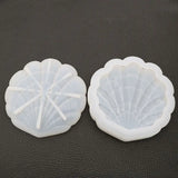 DIY Crystal Epoxy Mold Shell Shape Table Top Storage Box Desktop Decoration Set