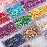 DIY Crafts Nail Art Broken Glass Stones Crystal UV Epoxy Resin Filler