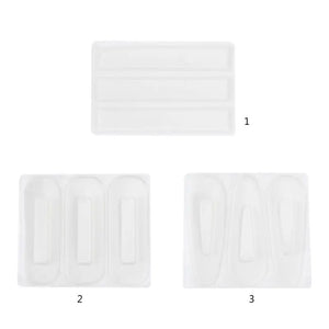 Resin Silicone Epoxy Mold Hair Clip Barrette Mould Jewelry Casting