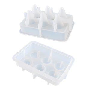 DIY Crafts Rings Cone Display Stand Epoxy Resin Mold Storage