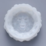 Skull Ashtray Epoxy Resin Mold Cigarette Holder Silicone Mould