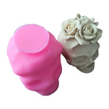Skull Shape Polymer Clay Mold DIY Crafts Decor Ornamnet Fragrance Plaster