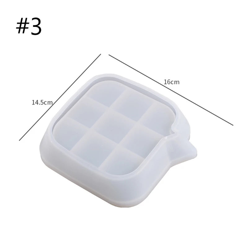 DIY Jewelry Storage Tray Crystal Epoxy Resin Mold