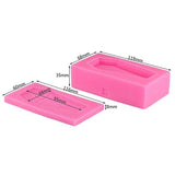 3D Cross Coffin Skeleton Skull Silicone Mold for Resin Art Craft