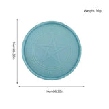 DIY Creative Round Coaster Silicone Mold for Resin Casting