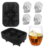 DIY Silicone Skull Ice Cube Mold - 4-link Creative Design
