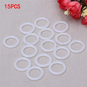 Crochet Ring Circle Hook Plastic Craft Accessory for Handbag Car Seat