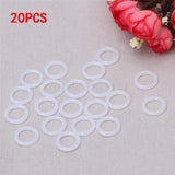 Crochet Ring Circle Hook Plastic Craft Accessory for Handbag Car Seat