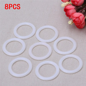 Crochet Ring Circle Hook Plastic Craft Tool Accessory for Handbag Car Seat