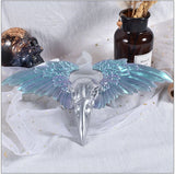 Crow Skull Bone Wing Silicone Epoxy Resin Mold Jewelry Tools