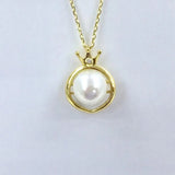 925 Sterling Silver Pendant Base Settings for Pearls and Crystals