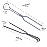 DIY Crucible Tongs Hinge Style Melting Refining Furnace Holder Tools