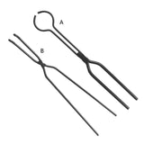 DIY Crucible Tongs Hinge Style Melting Refining Furnace Holder Tools