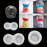 Crystal Ball Glass Resin Mold Art Crafts DIY