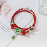 Crystal Christmas Tree Beads With Pendants for Women