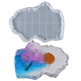 DIY Crystal Epoxy Resin Mold Irregular Shaped Jewelry Table Tray Silicone Mold