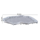 DIY Crystal Epoxy Resin Mold Irregular Shaped Jewelry Table Tray Silicone Mold