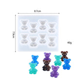 Crystal Drop Silicone Mold for Resin Jewelry Making