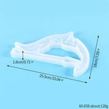 Crystal Drop Glue Silicone Mold European Pattern Bow And Arrow Resin Mold