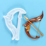 Crystal Drop Glue Silicone Mold European Pattern Bow And Arrow Resin Mold