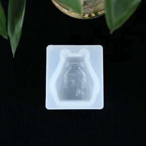 DIY Crystal Epoxy 3D Stereo Totoro Silicone Mold Toy Gift Decoration