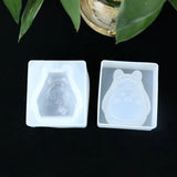 DIY Crystal Epoxy 3D Stereo Totoro Silicone Mold Toy Gift Decoration