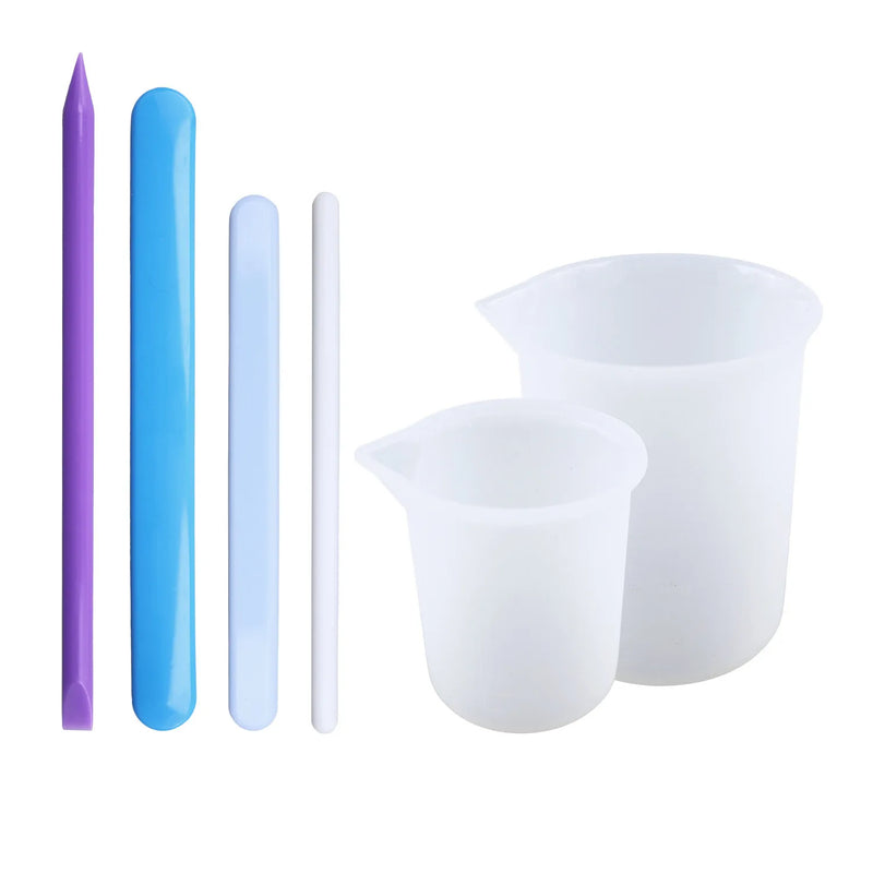 DIY Crystal Epoxy Dropping Resin Mixing Rod Antifoam Rod Kit