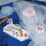 Diamond-shaped Swing Table Silicone Tray Mold
