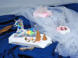 Diamond-shaped Swing Table Silicone Tray Mold