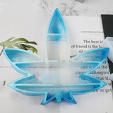 DIY Crystal Epoxy Mold Big Maple Leaf Storage Box Decoration