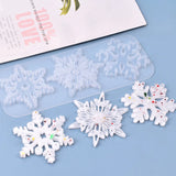 Christmas Snowflakes Hanging Pendant Silicone Mold