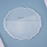 DIY Crystal Epoxy Mold Compote Swing Table Round Lace Coaster Silicone Mold