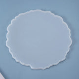 DIY Crystal Epoxy Mold Compote Swing Table Round Lace Coaster Silicone Mold