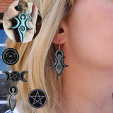 Goddess Totem Pendant Silicone Mold for Resin Casting