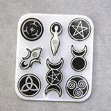 Goddess Totem Pendant Silicone Mold for Resin Casting