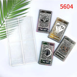 DIY Crystal Epoxy Mold Halloween Tarot Silicone Mold