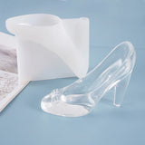 DIY Crystal Epoxy Mold High Heels Princess Crystal Shoe Decoration Silicone Mold