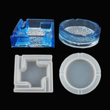 Large Crystal Epoxy Ashtray Silicone Mold for DIY Crafts