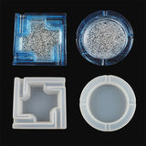Large Crystal Epoxy Ashtray Silicone Mold for DIY Crafts