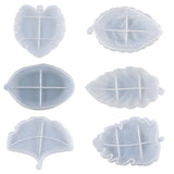 DIY Crystal Epoxy Mold Leaf Plate Nut Storage Tray Silicone Mold
