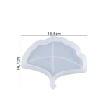 DIY Crystal Epoxy Mold Leaf Plate Nut Storage Tray Silicone Mold