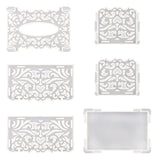 DIY Crystal Epoxy Mold Restaurant Hollow Pattern Storage Napkin Car Tissue